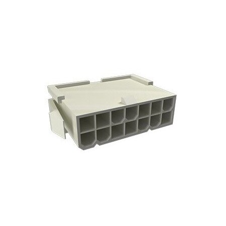 Fci Board Connector, 10 Contact(S), Female, Straight, Locking, Natural Insulator, Plug 10127816-10LF